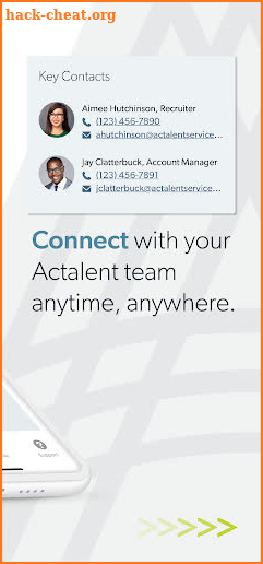Actalent Talent Community screenshot