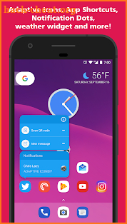 Action Launcher - Oreo + Pixel on your phone screenshot