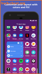 Action Launcher - Oreo + Pixel on your phone screenshot
