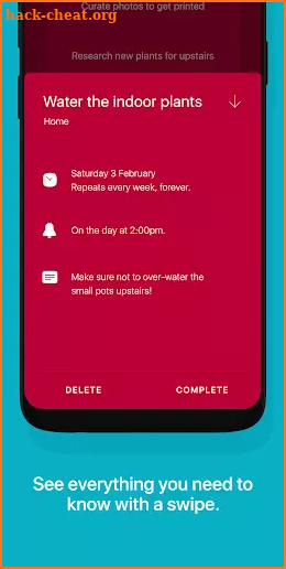 Actions by Moleskine screenshot
