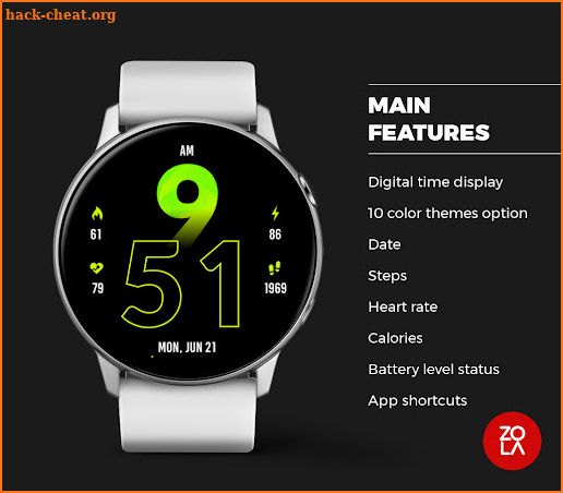 Active Sporty Watch Face screenshot