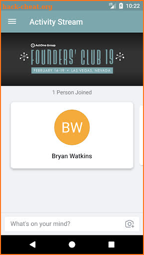 ActOne Founders' Club 2019 screenshot