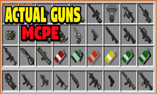 Actual Guns Mod for Minecraft PE screenshot