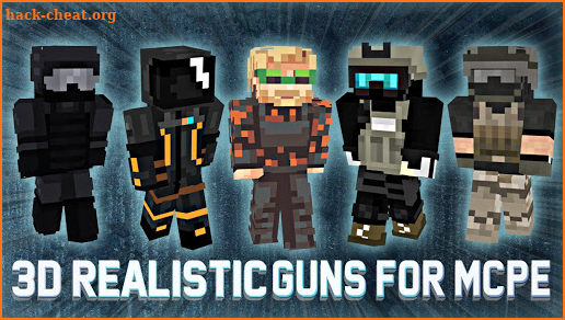 Actual Guns [ Update ] For Minecraft PE screenshot