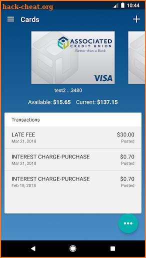 ACU Wallet screenshot