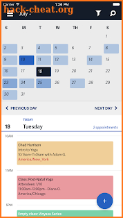 Acuity Scheduling screenshot