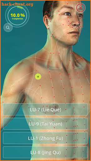 Acupuncture Quiz 3D - human screenshot