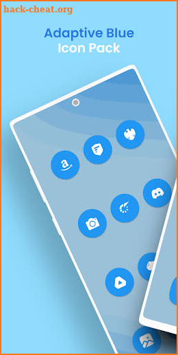 Adaptive Blue - Icon Pack screenshot