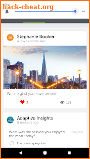 Adaptive Insights Sales Events screenshot