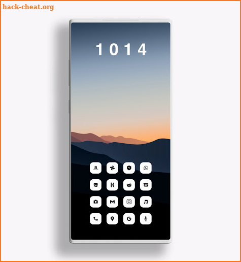 Adaptive Pixel White - Icon Pack screenshot