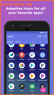 AdaptivePack - Pixel + Oreo style Adaptive Icons screenshot