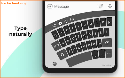 Adatype Ergonomic Keyboard - Comfortable typing screenshot