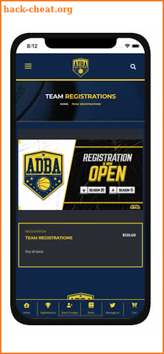 ADBA Leagues screenshot