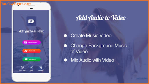 Add Audio to Video : Audio Video Mixer screenshot