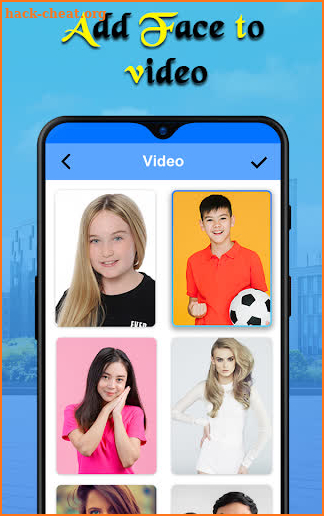 Add Face To Video Face Changer - Reface, Face Swap screenshot