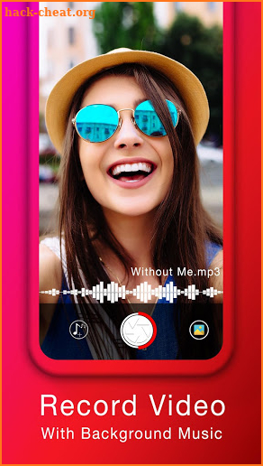 Add Music to Video  Free : Record Video with Music screenshot