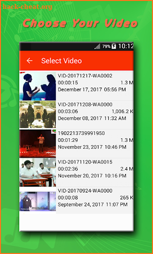 Add Music To Video Video Audio Cutter Video To MP3 screenshot