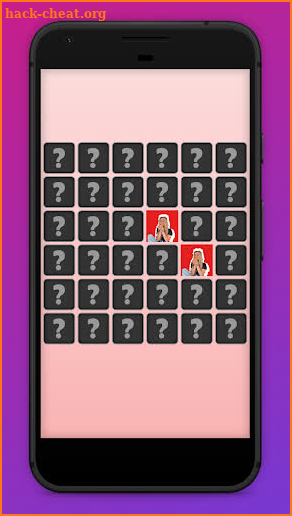 Addison Rae Memory Game screenshot