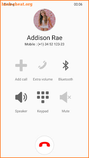 📞Addison Rae Video Call Simulator screenshot