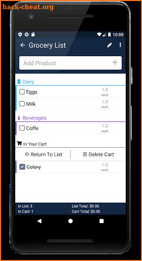 AddIt - Shared Shopping List screenshot