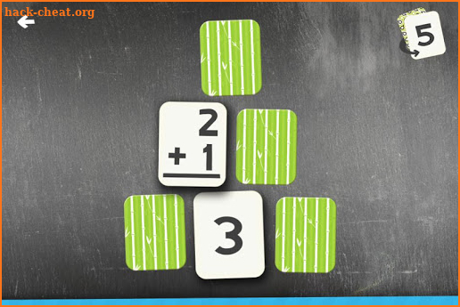Addition and Subtraction Math Flashcard Match Game screenshot