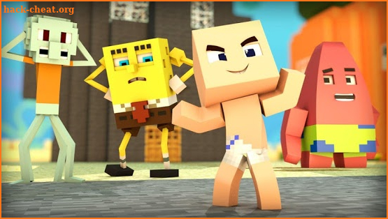 Addon for Minecraft Spongebob screenshot