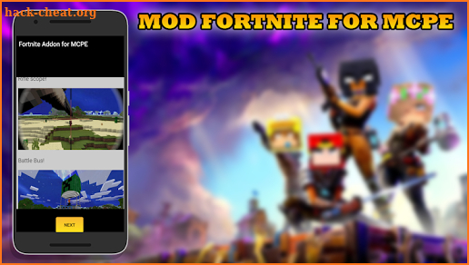 Addon Fortnite for MCPE screenshot