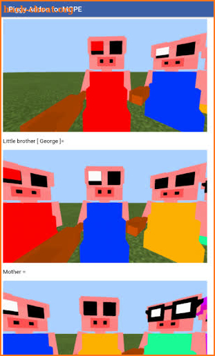 Addon Piggy for Minecraft PE screenshot