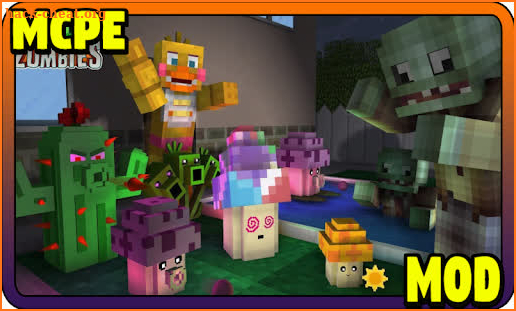 Addon Plants vs Zombies MCPE - Minecraft Mod screenshot