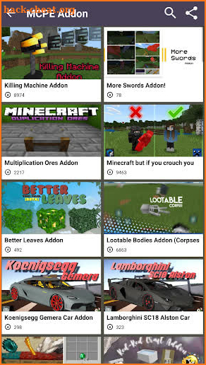 Addons For Minecraft - MCPE Lucky Blocks screenshot