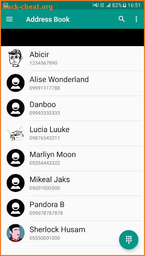 Address Book and Contacts Pro screenshot