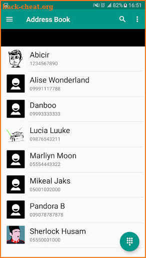 Address Book and Contacts Pro screenshot