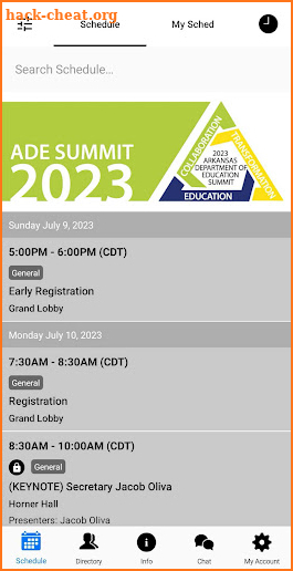 ADE Summit screenshot