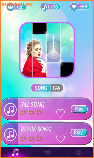 Adele - Easy On Me Piano Tiles screenshot