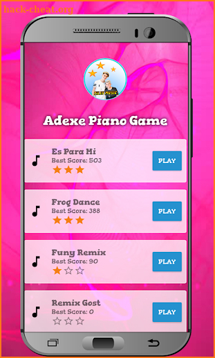 Adexe y Nau Piano Tiles screenshot