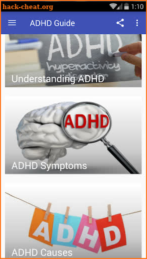 ADHD Guide screenshot