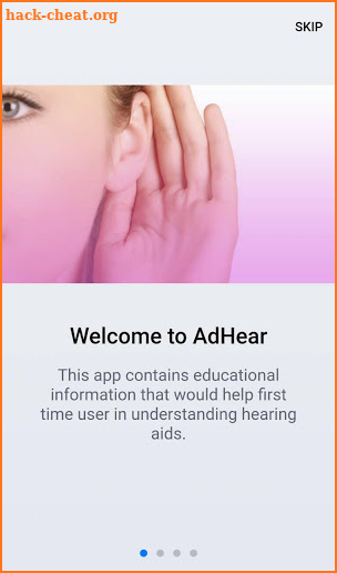 AdHear screenshot