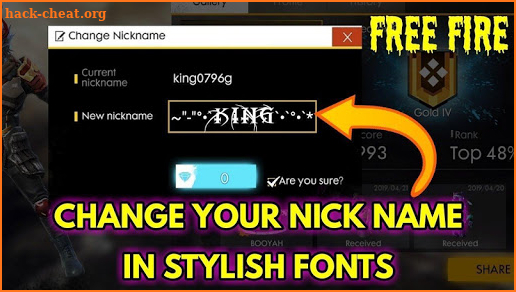 ঔৣ☬ Nickname Generator Stylish Text Free screenshot