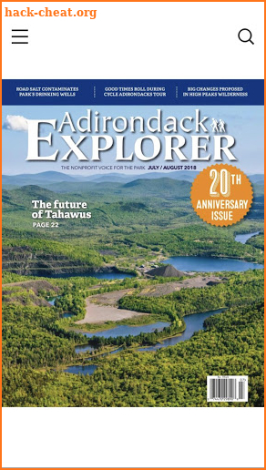 Adirondack Explorer screenshot
