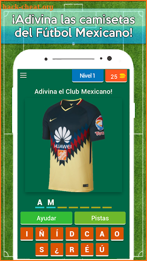 Adivina Camisetas Mexicanas de Fútbol ⚽🇲🇽 screenshot