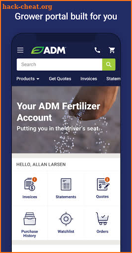 ADM Fertilizer screenshot