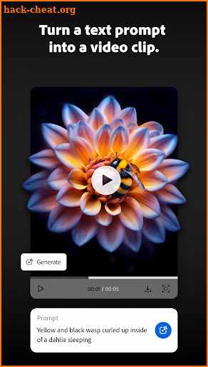 Adobe Firefly: Generative AI screenshot