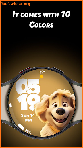 Adorable Animals 2 - Watchface screenshot