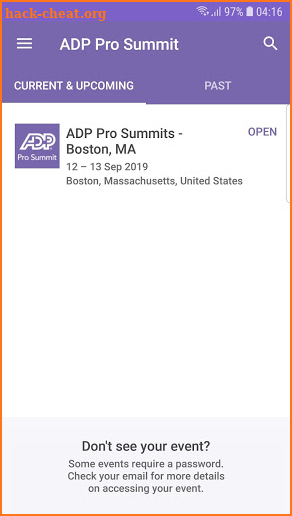 ADP Pro Summit screenshot