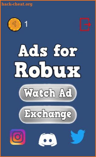 Ads for Robux screenshot