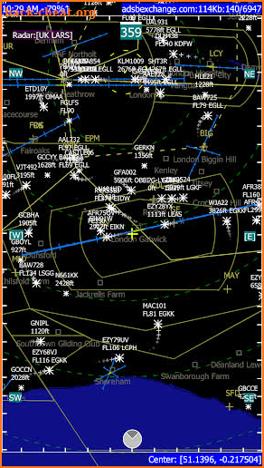 ADSB Flight Tracker Lite screenshot
