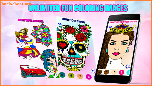 Adult Color By Number-Paint By Number Book Free screenshot