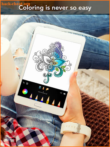 Adult Coloring Book offline game for adults Pro screenshot