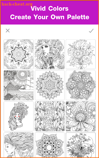 Adult Coloring Books  Color By Number screenshot