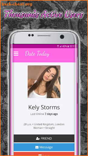 Adult Dating - Adult Finder, Date Today App screenshot